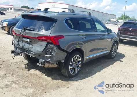 2023 Hyundai Santa Fe Calligraphy from USA, damaged, VIN 5NMS54ALXPH633514